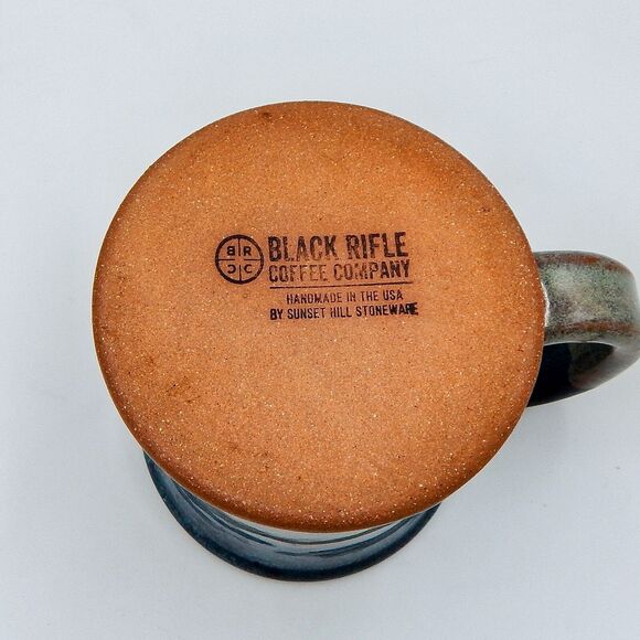 Black Rifle Coffee Company Sunset Hill Stoneware Pottery Drip Glaze 12 oz. Mug - Picture 6 of 6